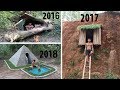 Unbelievable! Evolution of Primitive Technology For 3 year 2016-2017-2018