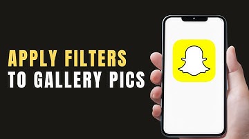 How to Apply Snapchat Filters to Gallery Pictures | Snapchat Tips