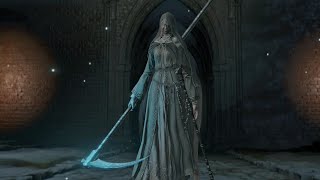 Сестра Фриде без урона. Перс без прокачки. Dark Souls 3.