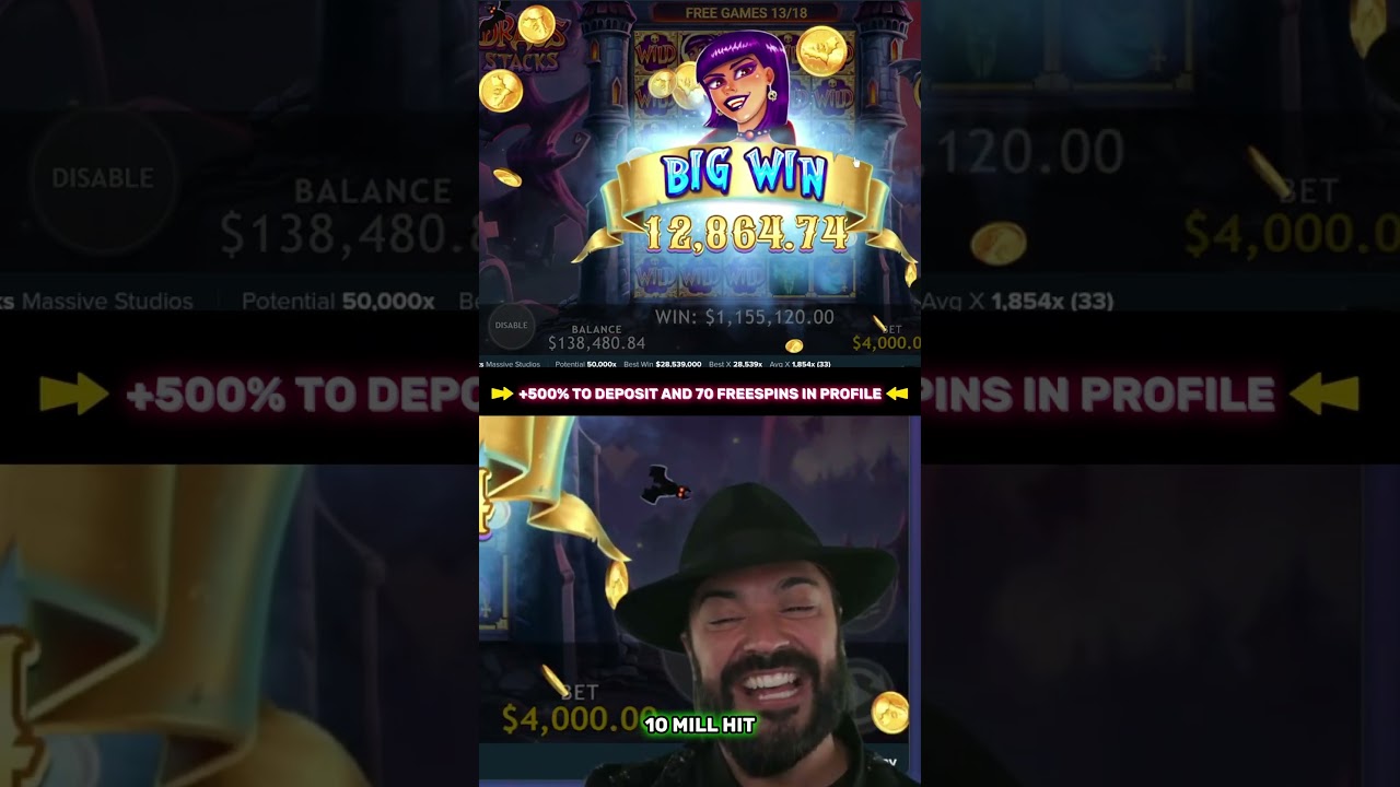 downstream casino quapaw ok DRACS STACKS EPIC WIN & ROSHTEIN shorts casino jackpot money slots maxwin slotmachine