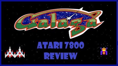 Galaga for Atari 7800 Review