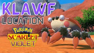 Where to Find Klawf in Pokémon Scarlet and Violet - Klawf Location in Pokemon Scarlet Violet