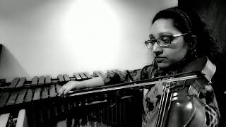 On Paper by Nathan Petitpas for violin, vibraphone, and prerecorded track
