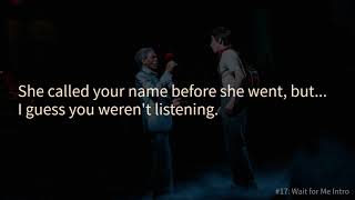 Hadestown Lyrics: 17  Wait for Me  Intro