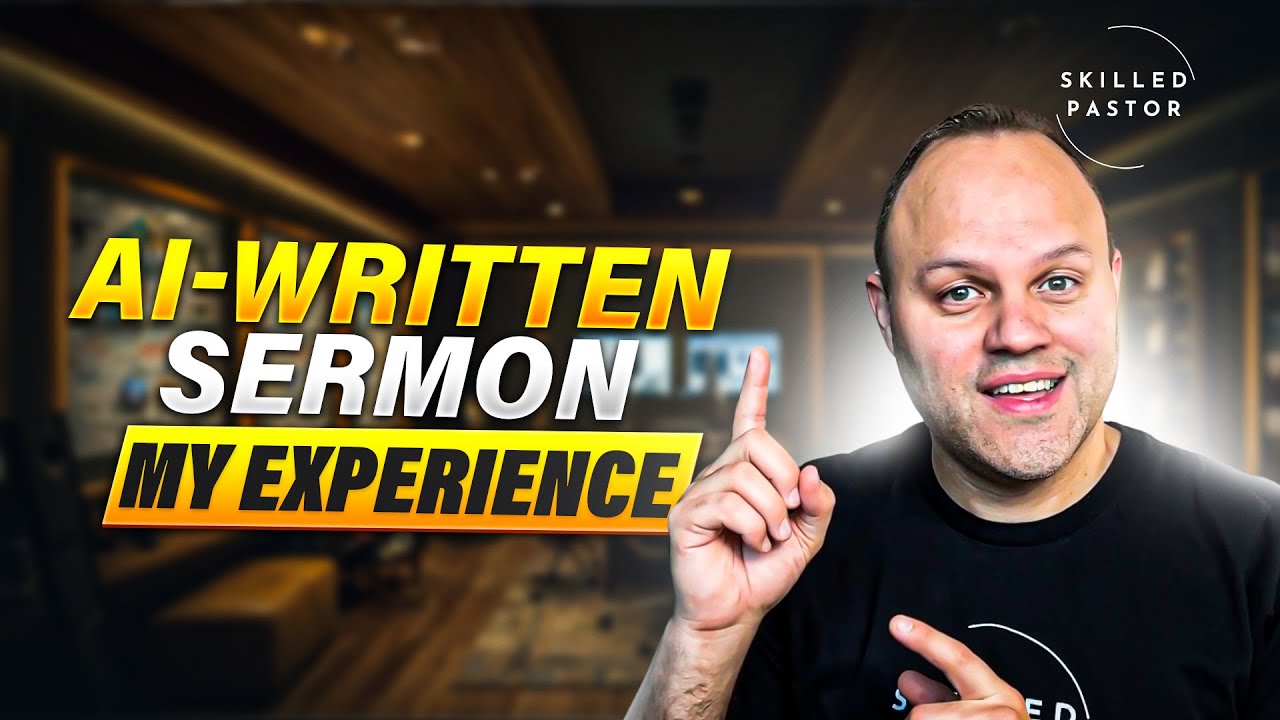 Sermon Writer Should Pastors Use AI? - YouTube