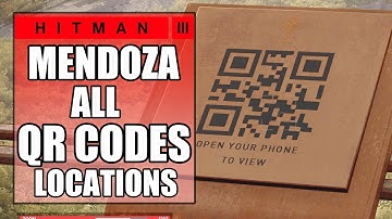 Hitman 3 - All QR Codes Locations - Scan All 7 Vinedo Yates QR Codes - Mendoza Feats Challenge