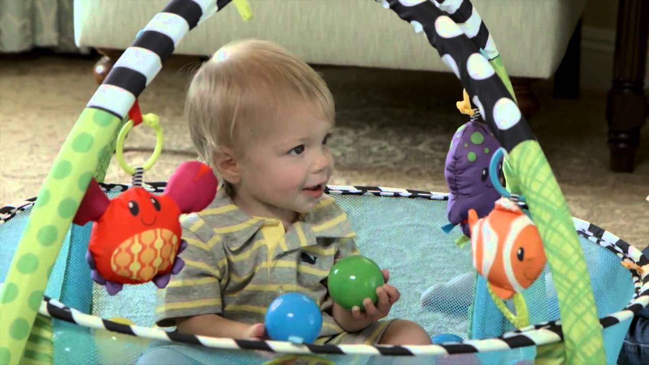 tummy time ball pit