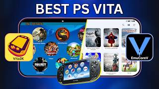 Best PS Vita Emulator for Android | Vita3K Emulator &amp; EmuCoreV | PS Vita Emulator android