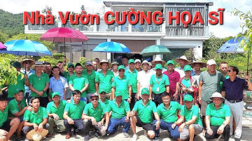 Đoàn bonsai xuyên việt tham quan nhà vườn RẤT NỔI TIẾNG * BÁC CƯỜNG HỌA SĨ * Hà Nội .