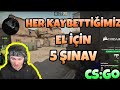 RAMMUS53 EKİPLE CS GO REKABETÇİ (HER KAYBETTİĞİMİZ EL İÇİN 5 ŞINAV)