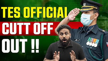 Official Update😱 Indian Army TES Cut-Off 2023 Out Now! Check TES Entry Cut-Off- Learn With Sumit