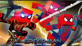 Minecraft homem-aranha sem volta para casa trailer lançar dia 25