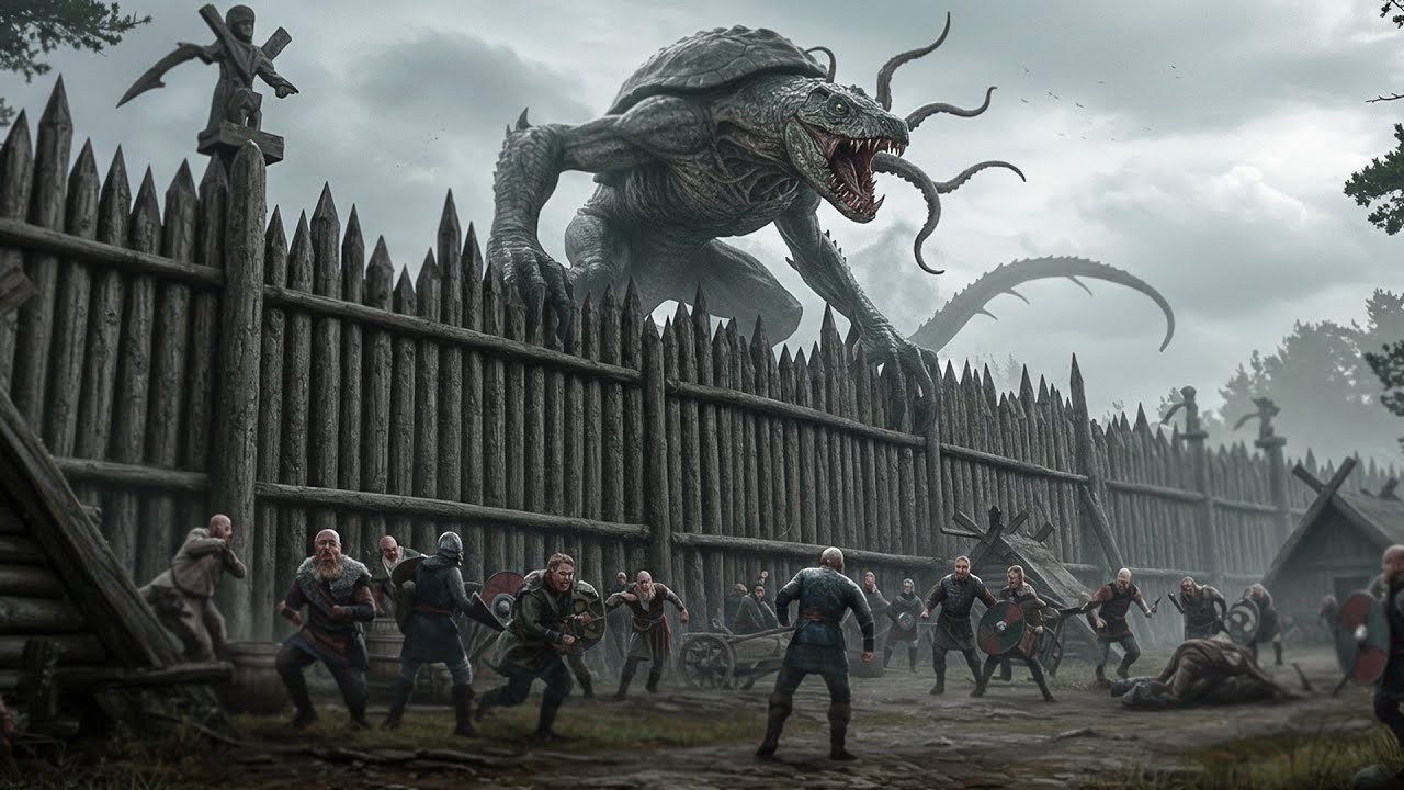 SAIKDO Log Is DEEWAR Ke PEECHHE CHHUP Kar Baithe The, Kyunki Bahar BHAYANAK RAAKSHAS GHOOM Raha Tha॥