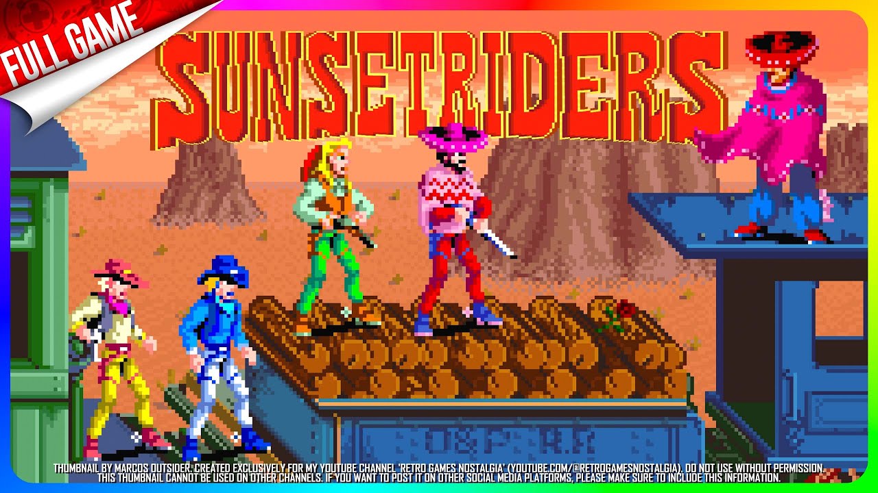 Sunset Riders (SNES - US) Longplay (Secret Very Hard Difficulty