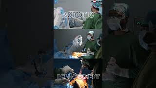 Robotic Knee Replacement 🦿 #drdebashishchanda #orthopedics