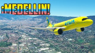 ✈ ¡Volando hacia MEDELLÍN en VIVA! |  Microsoft Flight Simulator 2020 screenshot 5