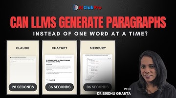 Can LLMs generate paragraphs  instead of one word at a time?