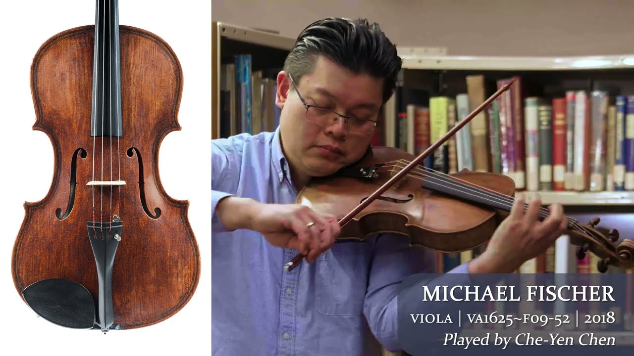 (SOLD) Michael Fischer "Gio. Paolo Maggini" viola 2020 / Che-Yen Chen / at the Metzler Violin Shop