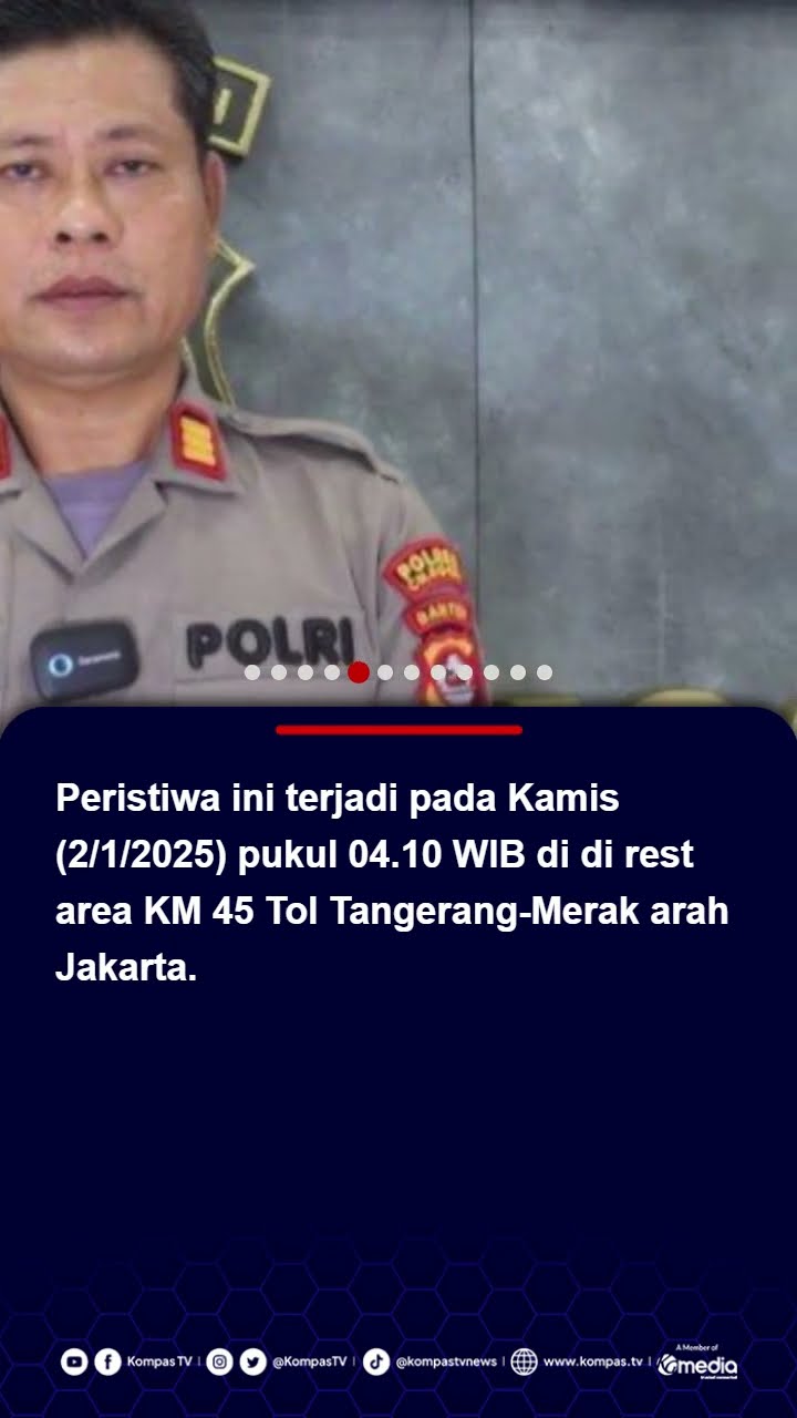 Kapolsek Cinangka Diperiksa Soal Kasus Penembakan di Tol Tangerang #penembakan #polisi