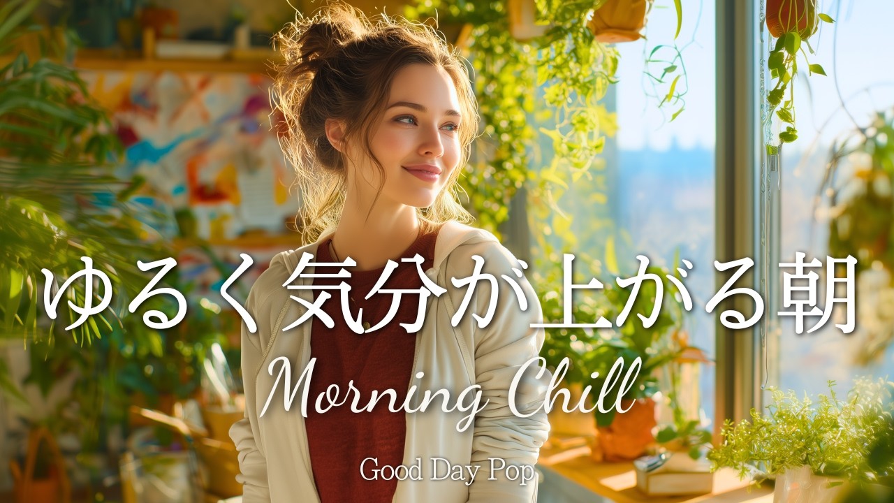 【洋楽Playlist】心地よく始まる朝の前向きChill洋楽｜ゆるく気分が上がるBGM｜作業用｜Morning Chill｜Relax