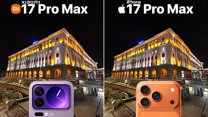 Xiaomi 17 Pro Max VS iPhone 17 Pro Max Camera Test Comparison
