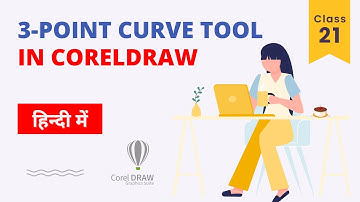 CorelDRAW 3-Point Curve Tool Tutorial in Hindi: How to Use it Like a Pro KK Learning Hub