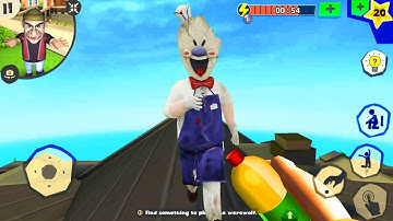 ICE SCREAM 4 Enter In Felix & Lester House - Scary Robber New Prank Funny Android game