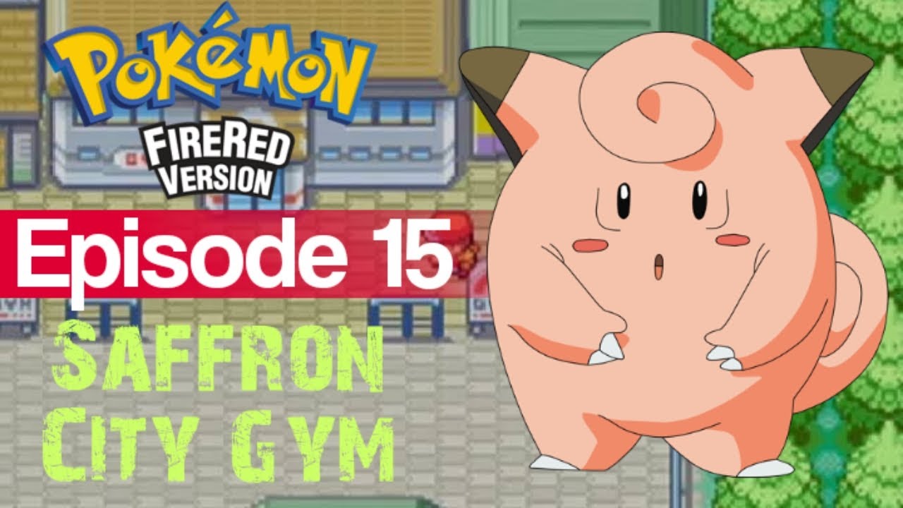 Saffron City Saffron Gym Battle Gym Leader Sabrina Hitmonlee