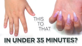 REAL TIME | How to Apply Full Cover Tips with ManiQ Fiber Gel screenshot 4