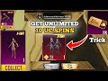 Trick's 😱🫴Get Unlimited 10 UC spins🤩 | Get Almost Free Spins of new X_Suits | Trick to new get x sut