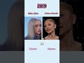 The wealth battle among pop divas !#billieeilish #arianagrande #celebrity #networth #fyp