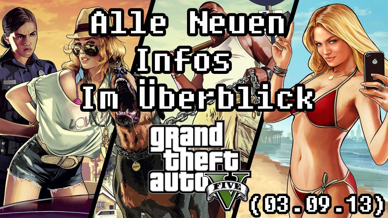 Grand Theft Auto 5 - Alle Neuen Infos Im Überblick + Screenshot Analyse (03.09.13)