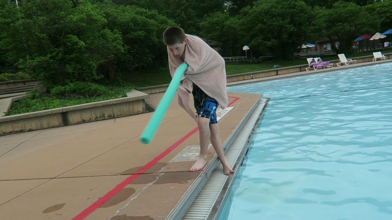 STUCK AT THE POOL! (5.28.17 - Day 142) - YouTube