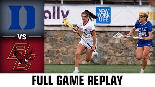 Duke vs. Boston College Full Game Replay | 2023 ACC Women's Lacrosse Championship (Quarterfinals)