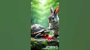 turtle and rabbit 🐇#Anirabbit#Anirabbitjourney#shorts#kids #kidsvideo#emotional #sad