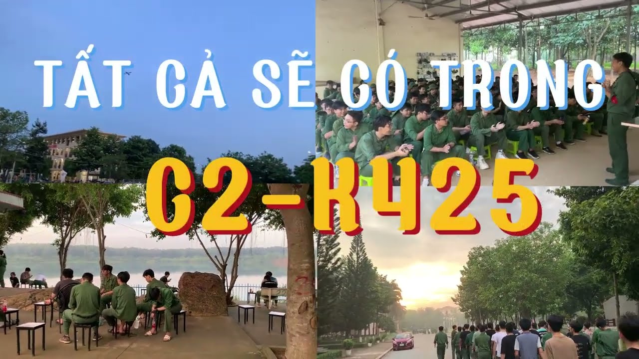 HCMUS - Khóa Quân Sự - C2 - K425