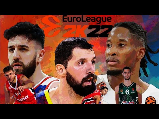 How to download the EUROLEAGUE roster on NBA 2K22 (Greek) - YouTube
