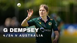 Georgina Dempsey  4/54 v Australia | 2nd ODI | Australia Women in Ireland ODI Series 2023