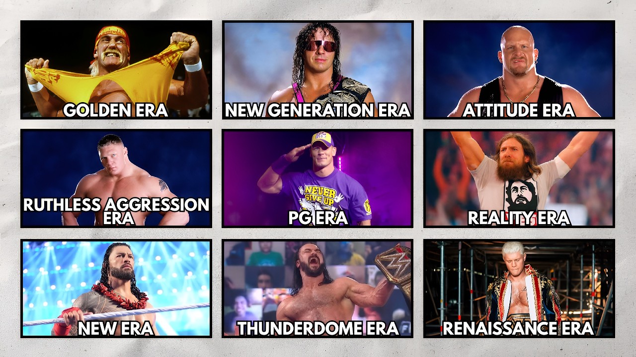 Tutte le ERE Della WWE Spiegate