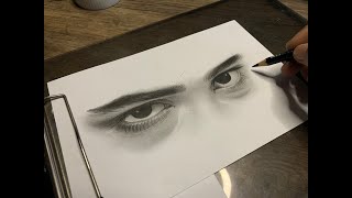 How To Draw Eyes And Eyebrow Tagalog Tutorial