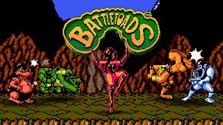 Battletoads (1991)  NES - 2 Players [TAS]