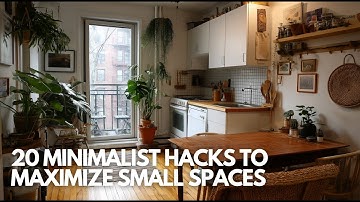 The Art of Less: 20 Minimalist Hacks to Maximize Small Spaces