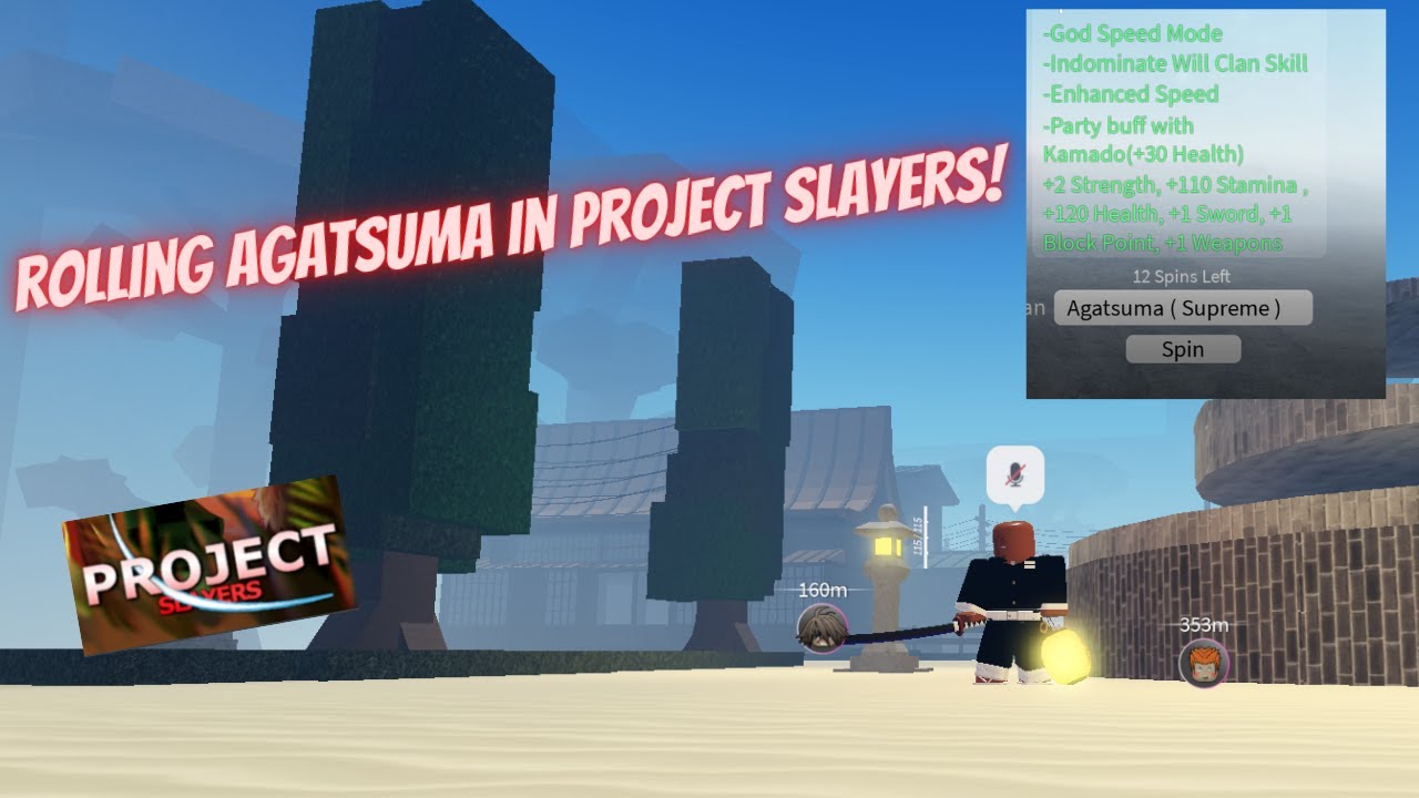Agatsumo Project Slayers - Guide 
