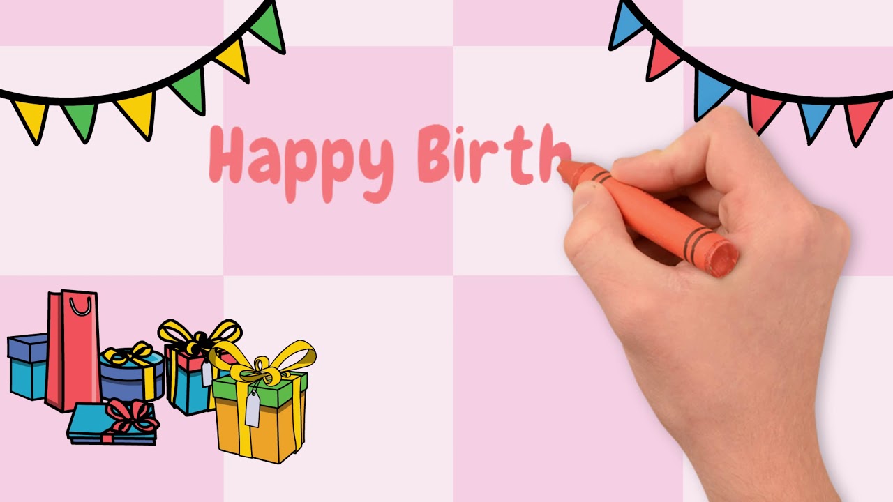 Happy Birthday Song|Animated Birthday|Birthday Doodle