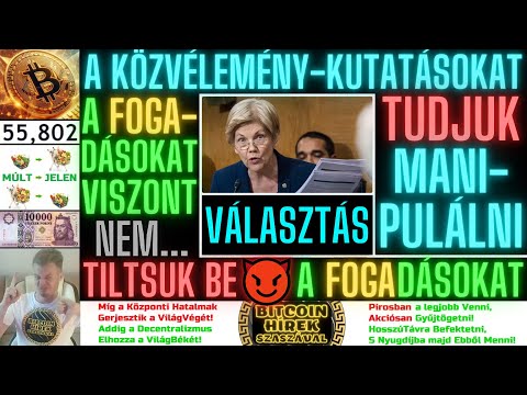 Bitcoin Hírek (2285) - USA VálasztáSOKK = KözVélemény-Kutatások Manipulálhatók, DE a Fogadások Nem