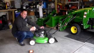 How to repair lawn mower in 5 minutes!  Quick Fix.  LawnBoy won't start.