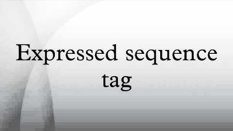 Expressed sequence tag