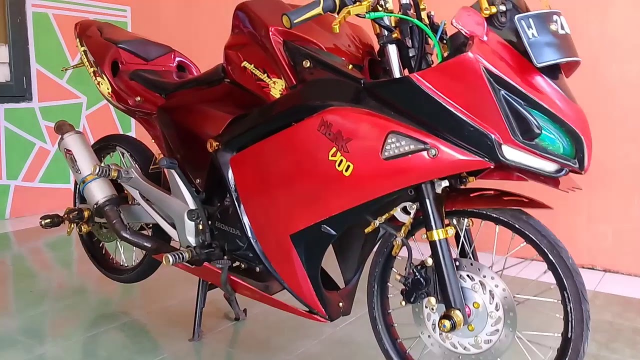 New Megapro 2012 Modif Full Fairing Dan Full Variasi Youtube