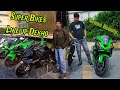 Look at the GREEN BEAUTY | Bikers Heaven 🔥 ZX6R vs BMW M1000RR Hybrid Bikes