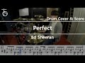 Ed sheeran  perfect drum coverdrum sheetscoretutoriallesson